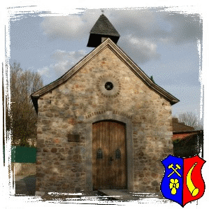 Kapelle  mit Wappen transparent